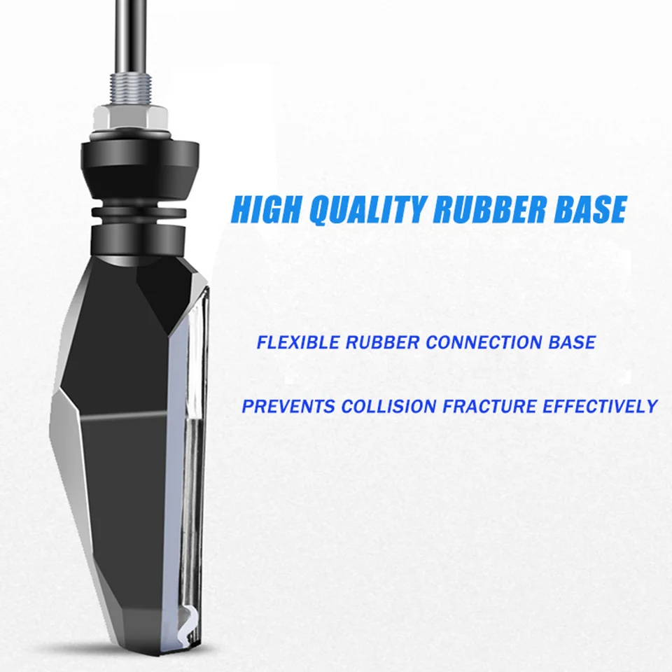 2 шт. двухцветные мотоциклетные указатели поворота светодиодные индикаторы