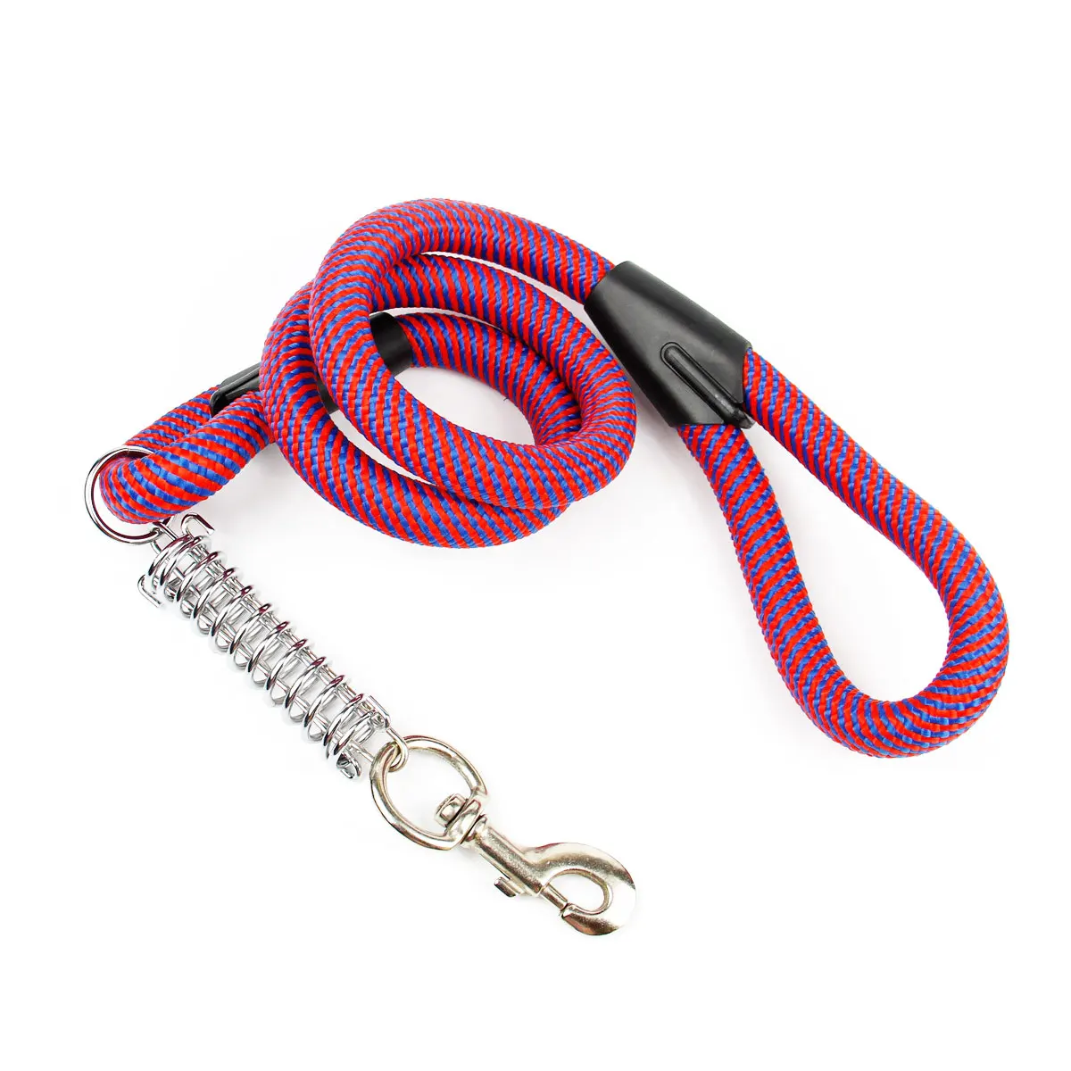 Dogs Leash Large Dog Reflective Rope Walking Big Collar Strengthen Traction Harness Round Cadena Perro Pet Leashes OO50XQ | Дом и сад