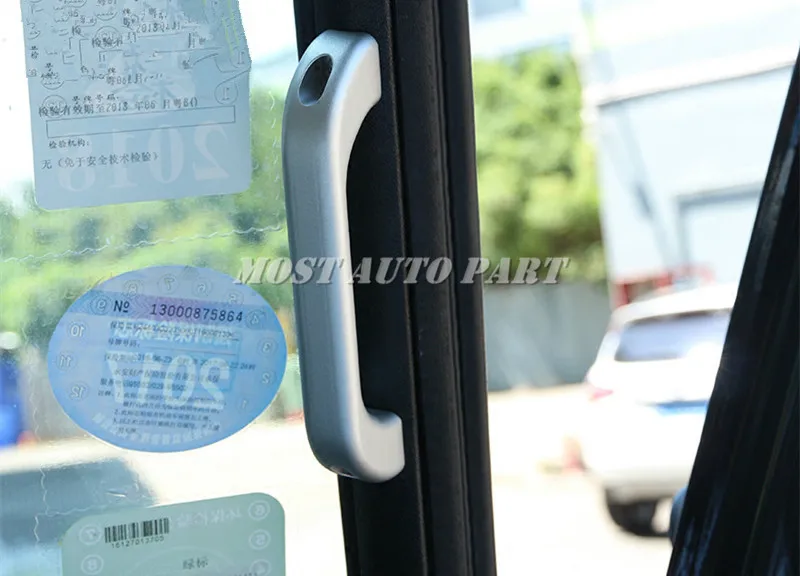 Внутренняя передняя стойка захват ручки отделка крышки 2 шт. для Land Rover Defender 2004-2016