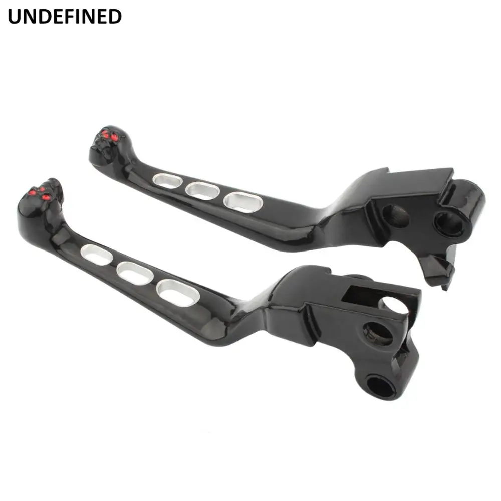 Запчасти для мотоциклов Череп тормоз рычаг сцепления ручка рычага Harley Touring Road King