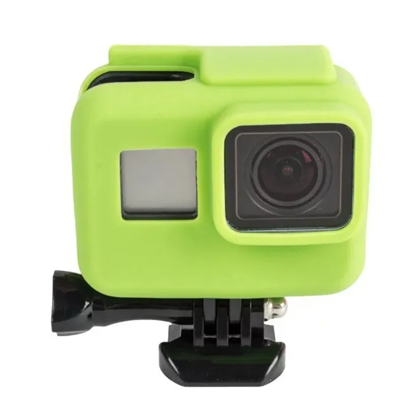 Красочные Мягкие Силиконовые Резиновые рамки защитный чехол для GoPro Hero 5 6 7 Черный Защитный чехол для Go Pro 5 Аксессуары для камеры