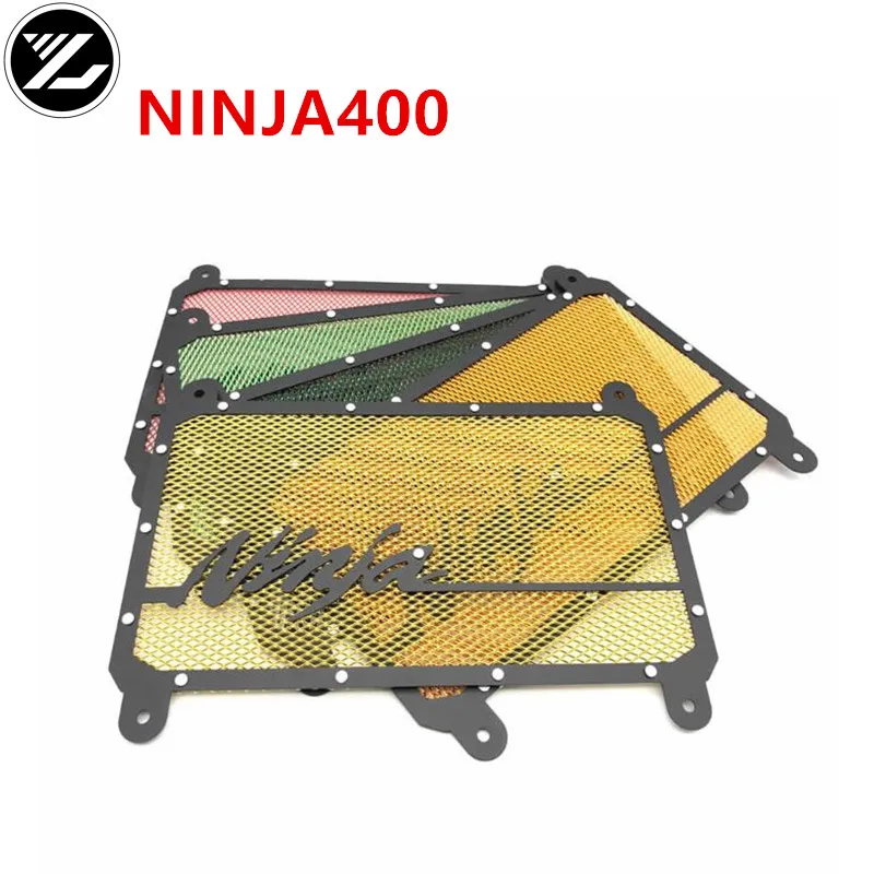 

Защитная крышка радиатора мотоцикла, решетка радиатора, решетка радиатора для прогулок, велосипеда, гоночного радиатора для Kawasaki NINJA400 Z400 2018...