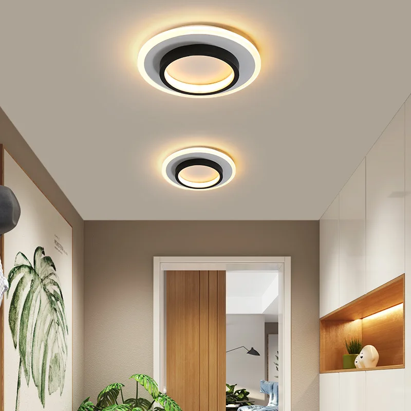 

20W Aisle light simple modern corridor creative Nordic entrance hall living room porch led fashion round ceiling lamp