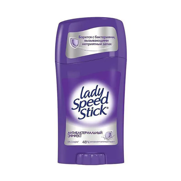 Дезодорант Lady Speed Stick твердый антибактериальный эффект 50 г | Красота и здоровье