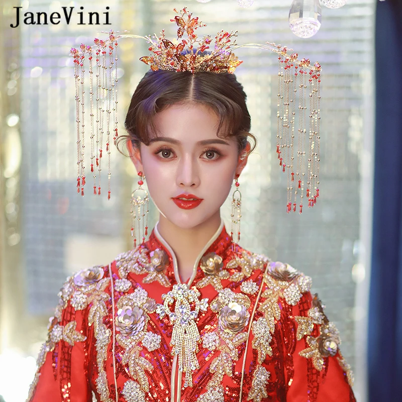 Роскошный женский аксессуар для волос с золотыми длинными кисточками|Украшения