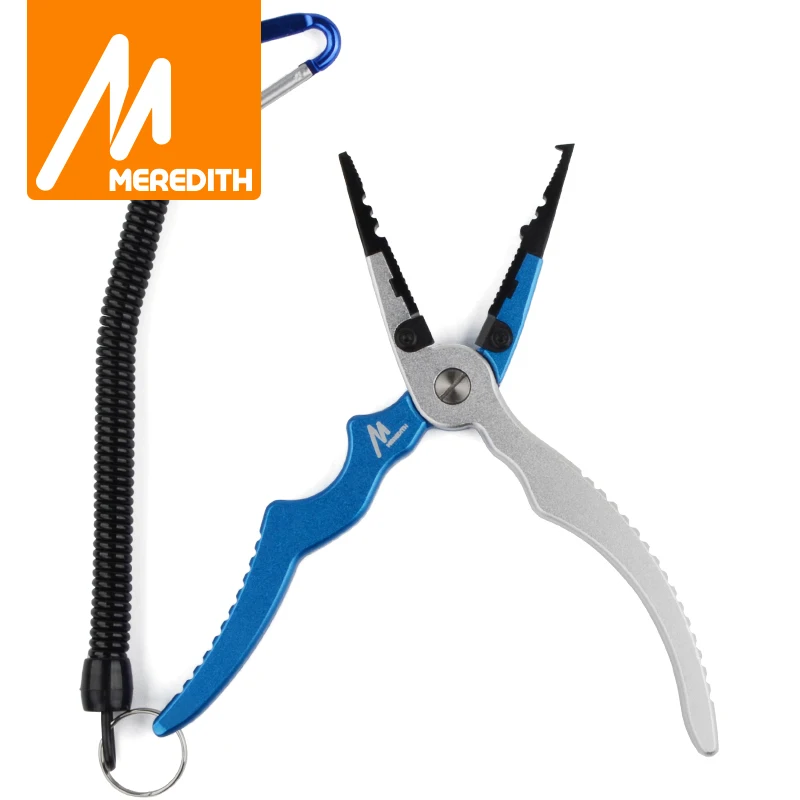 Алюминиевые рыболовные плоскогубцы MEREDITH для рыбалки многофункциональные
