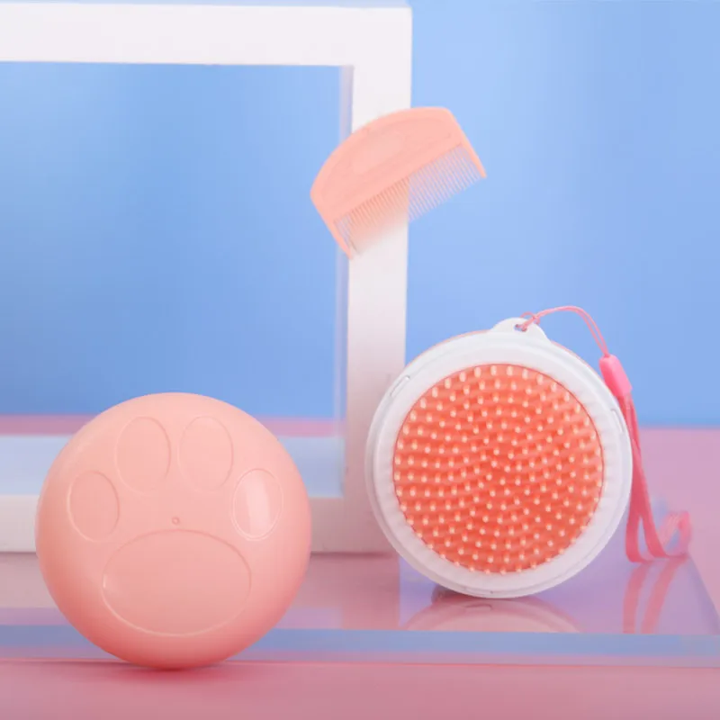 Щетка для ванной HOOPET расческа собак и кошек массажа волос груминга питомцев