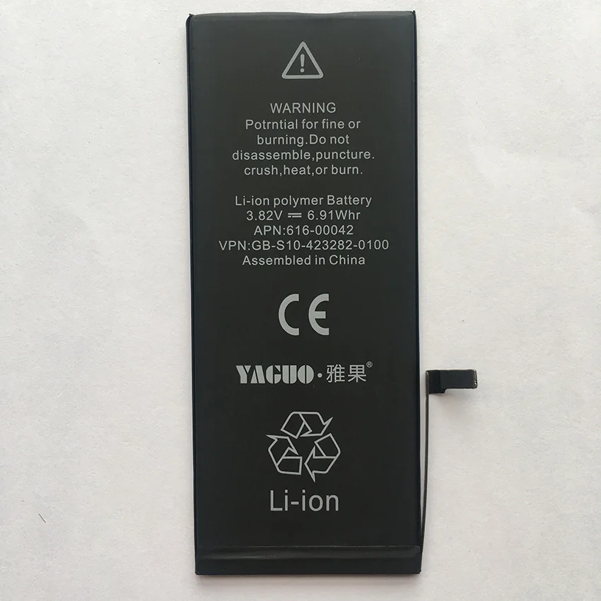 100% Новый оригинальный AAAAA 2750mAh аккумулятор для Apple iPhone 6S Plus 6SP iPhone6SP реальная