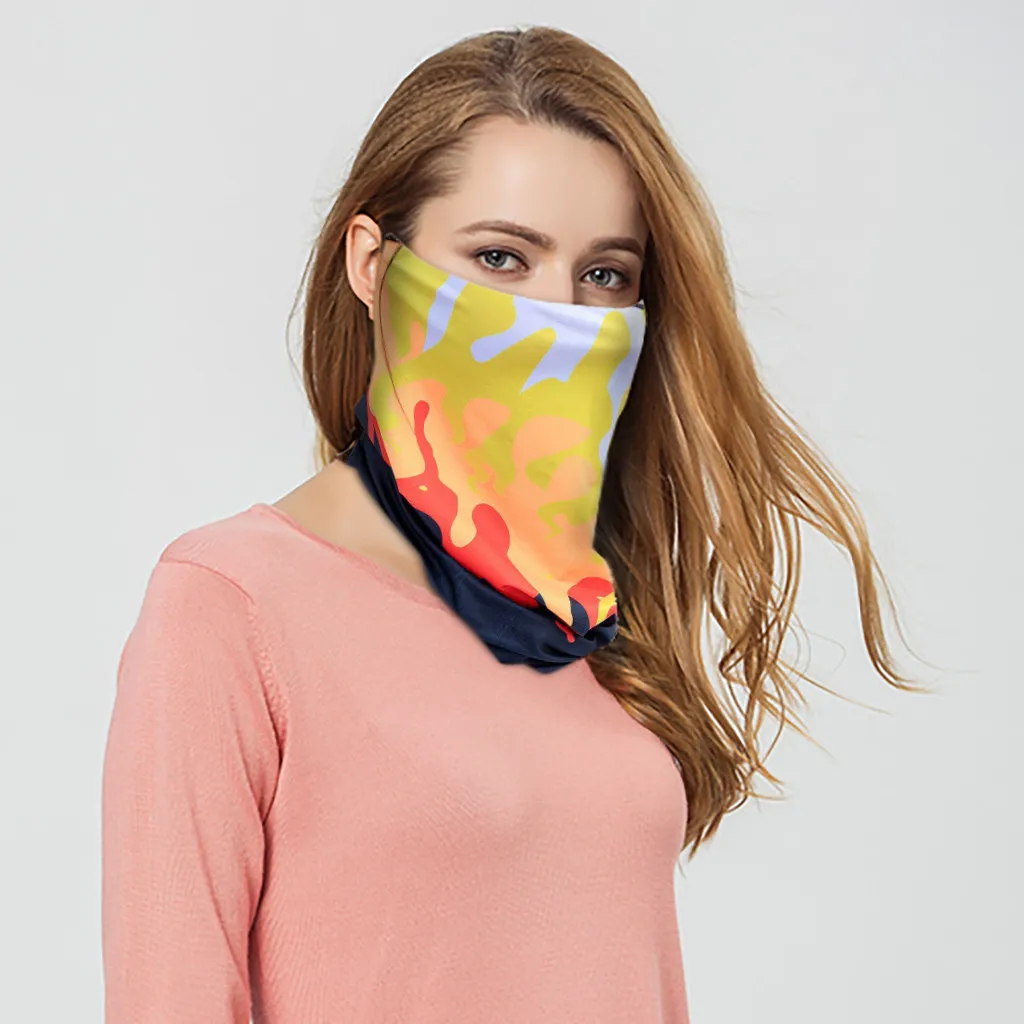 Мотоциклетная защита для шеи лица ветрозащитный Байкерский трубчатый шарф