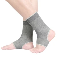 2 pieces ankle brace compression sleeve arch support foot fasciitis socks for relieving heel bone spurs pain