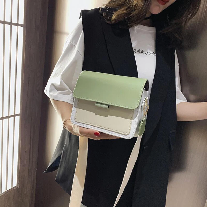 

PU Leather Woman's Mini Crossbody Tassen Bag Fashion Tas Portemonnees Female Schouder Bags 2020 Voor Vrouwen Messenger Tote #40