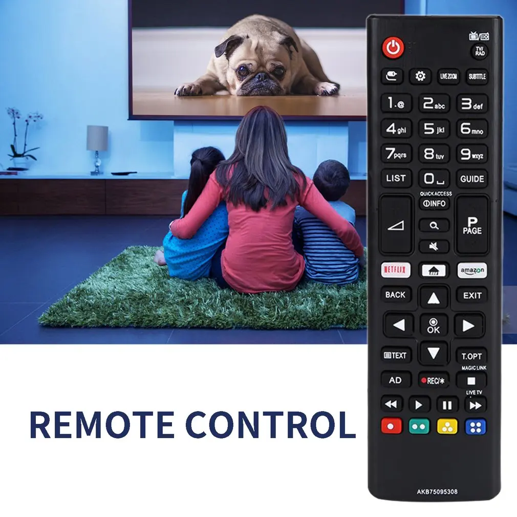For Lg English Version Tv Remote Control Akb75095308 Portable Wireless Sensitive Button | Электроника