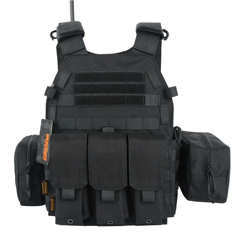 

CS Equipment Accessories Security Guard Anti-Stab Tactical Vest Military Miniature Hunting Vests adjustable shoulder straps