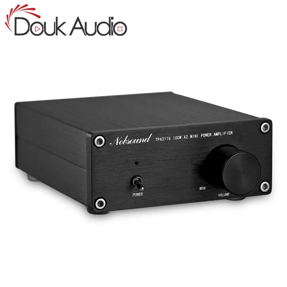 Douk аудио 200 Вт мини HiFi TPA3116D2 цифровой усилитель мощности двухканальный стерео музыкальный домашний аудио усилитель