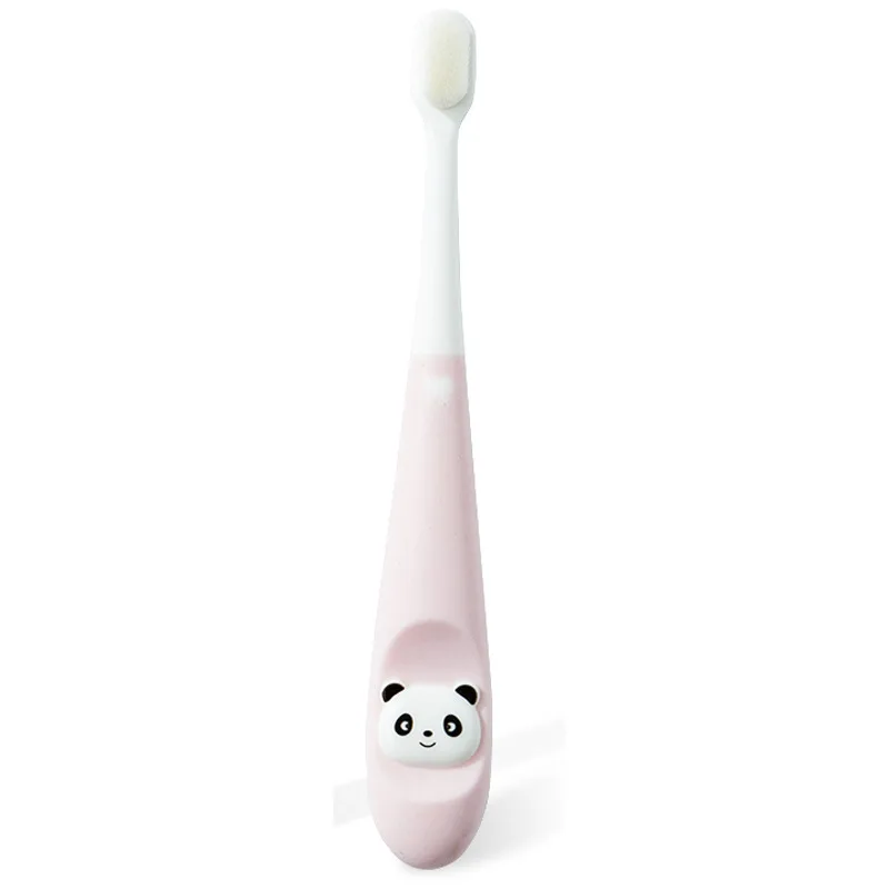 

24 pieces of children's baby toothbrush PP+TRP handle ten thousand root hair baby cartoon soft toothbrush 1-3 years old