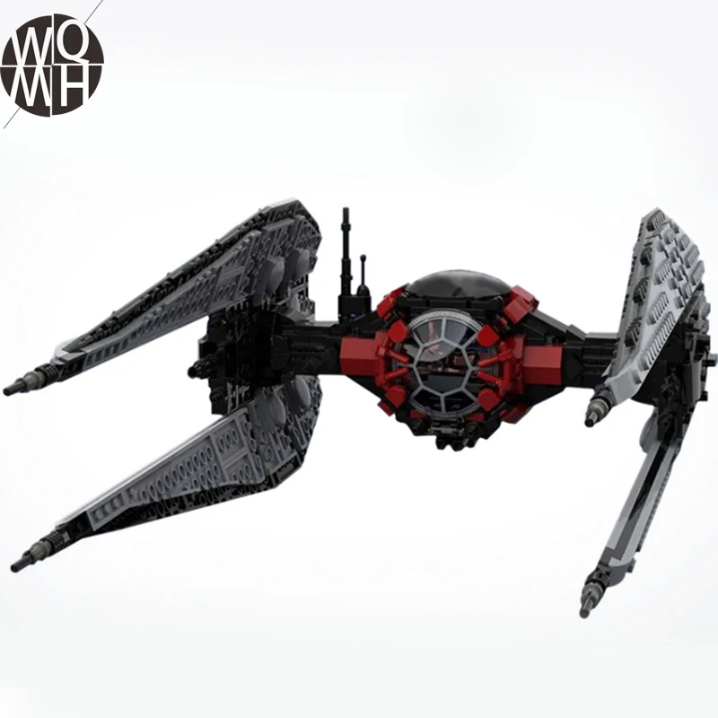 

MOC-34882 TIE Modified Interceptor Model Series Buidling Blocks Movie Collection Kids Bricks Toys Christmas Gifts