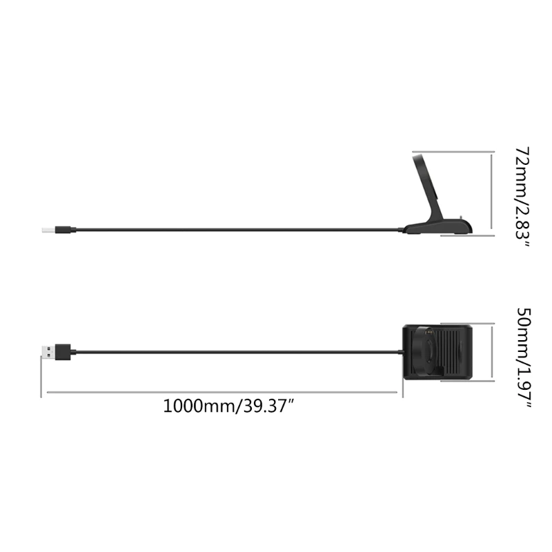 

Replacement USB Charge Dock Station Charger Stand Holder for -Ticwatch PRO 3