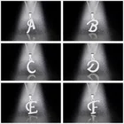 Цепочка-ожерелье из нержавеющей стали с подвеской в стиле панк с инициалами ABCZ 26, ожерелье с алфавитом, Женское Ожерелье, 2020