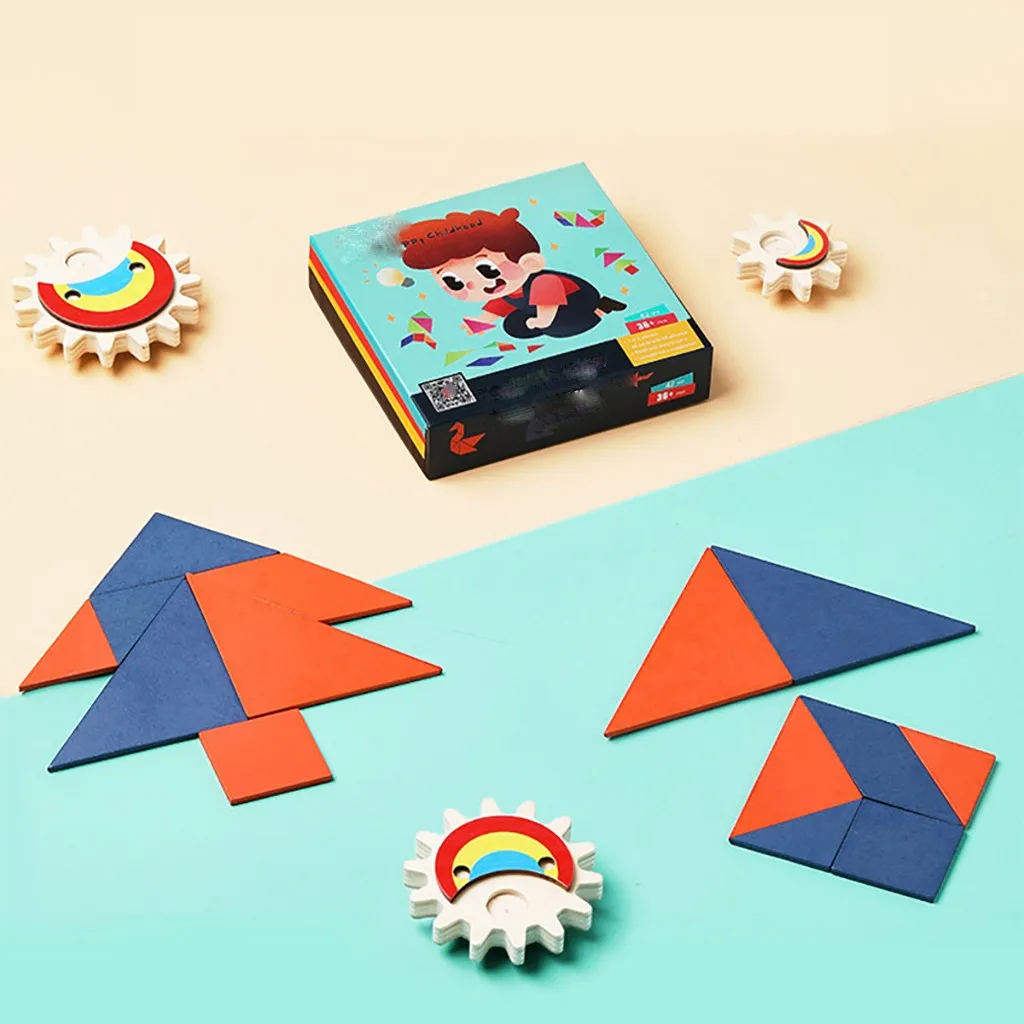 Пазл деревянный для дошкольников игрушка головоломка логическое мышление