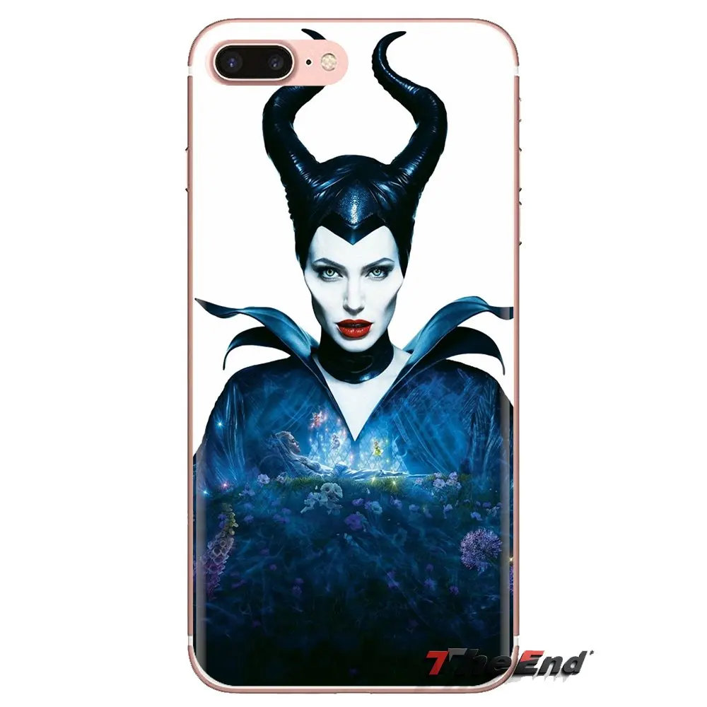 Чехол для мобильного телефона Xiaomi Redmi 4 3 3S Pro mi 4i 4C 5 5s Max Note 2 Angelina Jolie Maleficent horns |