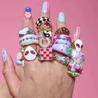 Женское эмалированное кольцо со звездами Y2K, модное элегантное кольцо в Корейском стиле, металлические кольца контрастной линии с капающей нефтью, ювелирные изделия для пар, оптовая продажа