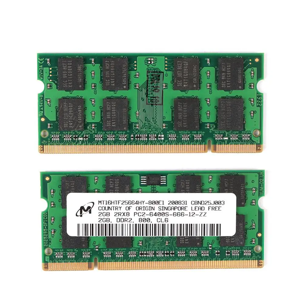 Buyincoins для ELPIDA 2 Гб DDR2 PC2-6400S 800 МГц 200PIN SO-DIMM RAM память ноутбука PC6400 | Компьютеры и офис