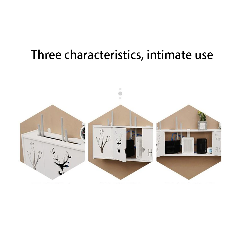 wireless router storage rack with wall hanging wireless wifi router storage box wifi router shelf storage boxes free global shipping