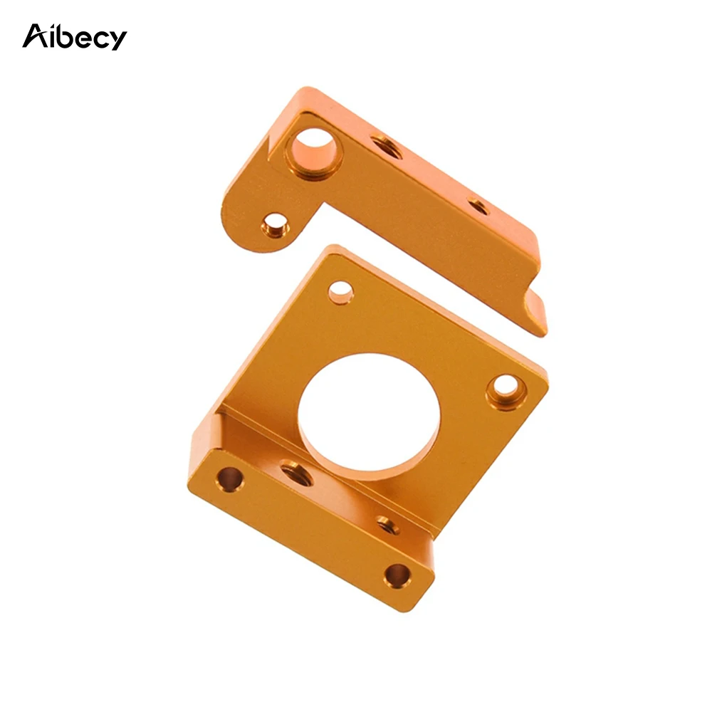 Aibecy MK8 экструдер из алюминиевого сплава блок DIY Набор для 1 75 мм нити экструзии 3D