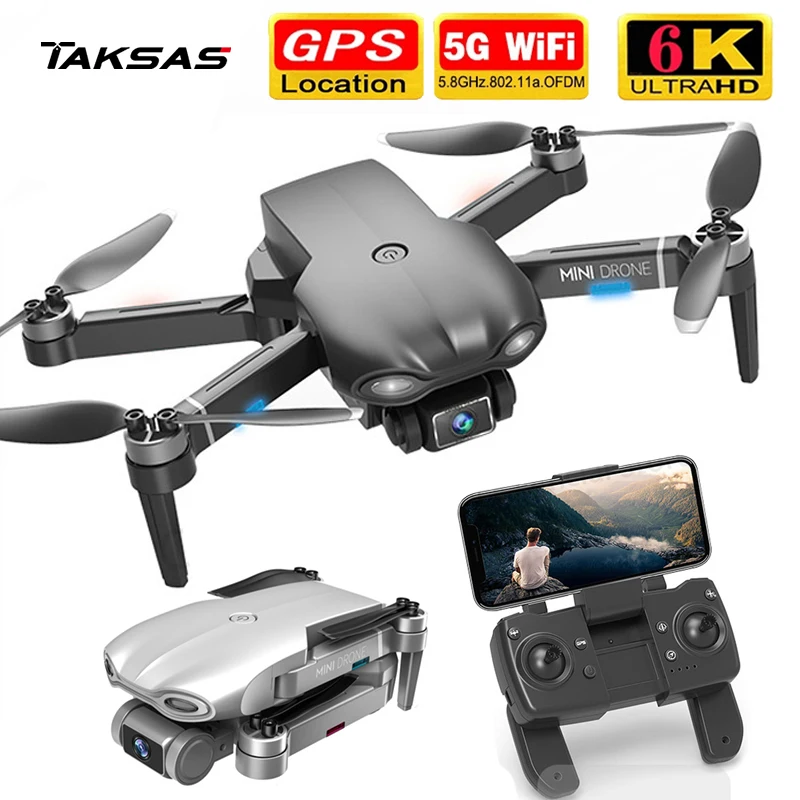 Новый M9968 Дрон 6K GPS HD мини Камера 5G Wi Fi бесщеточный мотор 1200 метров расстояние