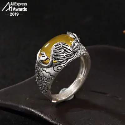 Женское кольцо из серебра 925 пробы с опалом|Кольца| |