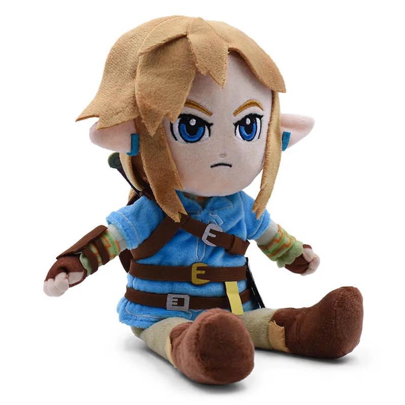 

25-27cm Zelda Plush Toys Cute Link Boy Zelda Soft Stuffed Animal Doll Toy for Kids Christmas Gifts