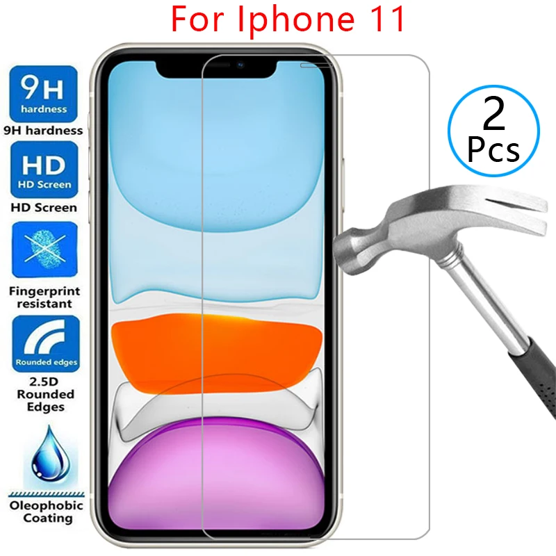 Защитный чехол для iphone 11 из закаленного стекла | Мобильные телефоны и аксессуары