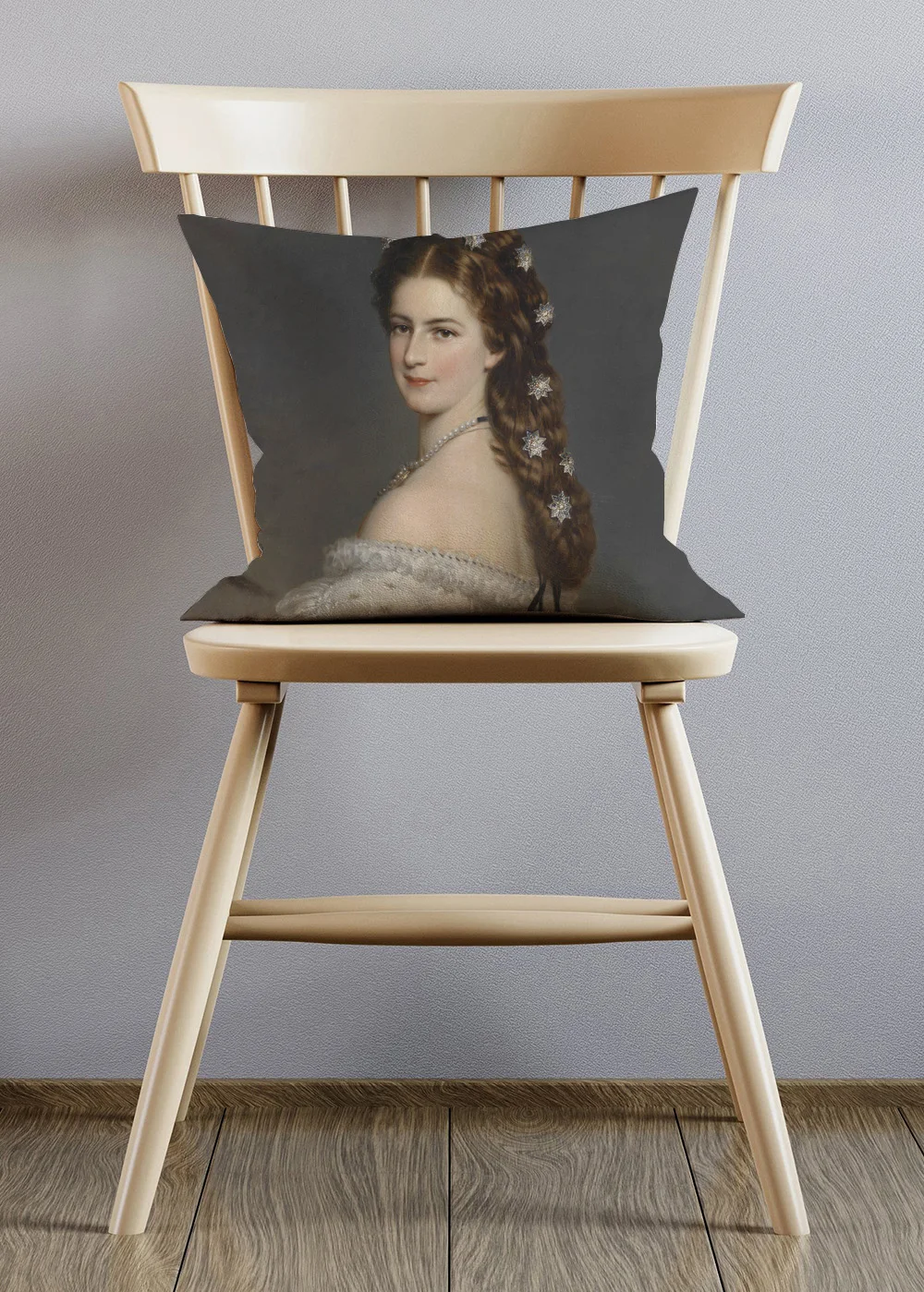 European Retro Vintage Oil Painting Portraits Girls Cushion Covers Bedroom Decorative Cover Sofa Throw Pillow Case | Дом и сад