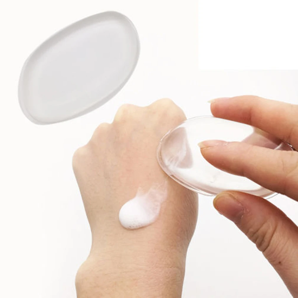 Высокое качество Женский силиконовый смеситель губка для макияжа спонж жидкой