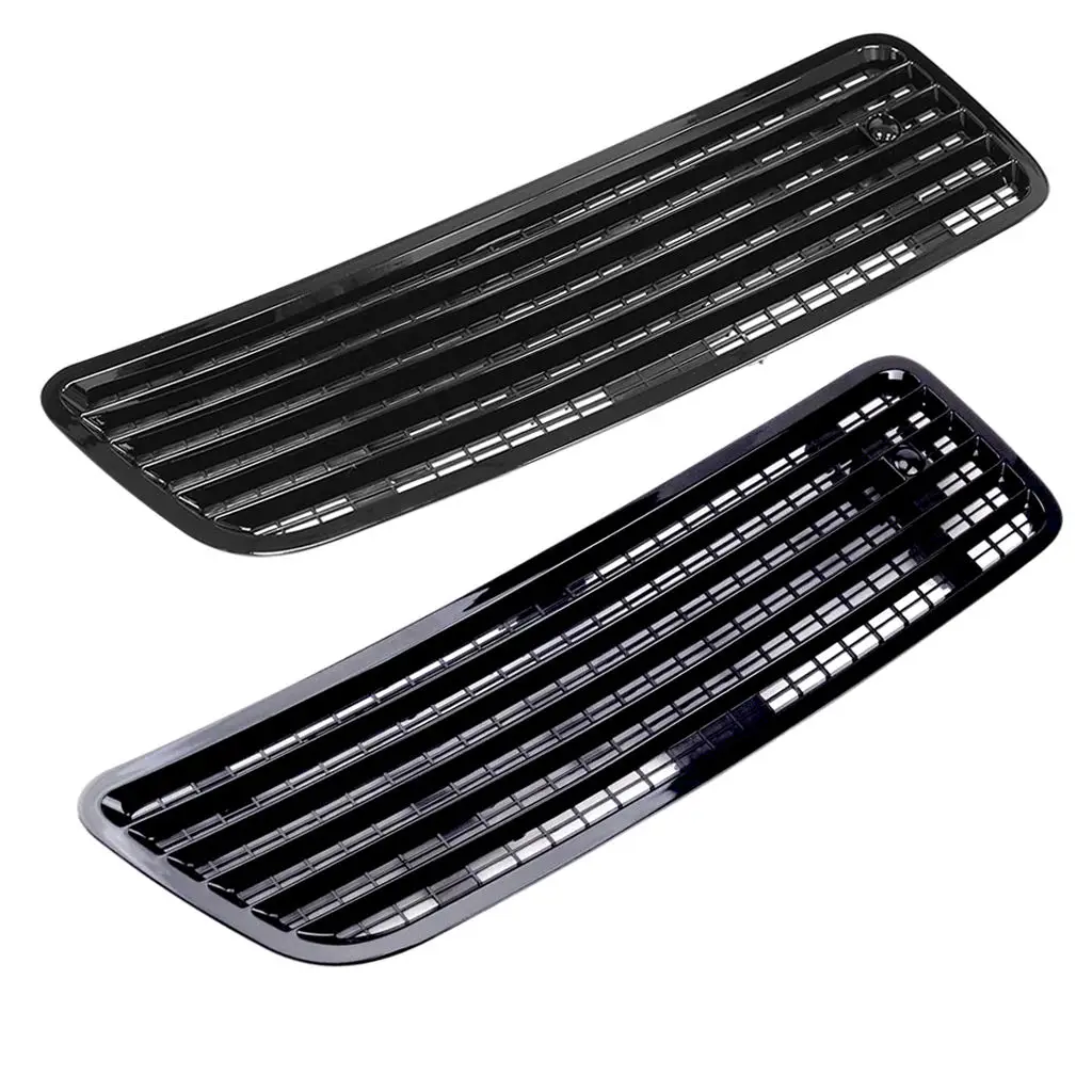 

Upper Grill Vent Trim Car Front Hood 2218800305 Hood Air Vent Grille Cover Fit for Mercedes S550 R350