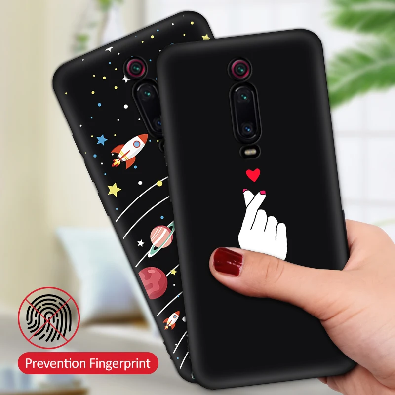 Матовый ТПУ чехол с рисунком для телефона Xiaomi Redmi Note 6 7 Pro 7A 6A умный Mi 9 SE T Mi9