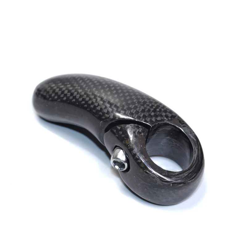 Super Light Ergonomics 3K Carbon Fibre Mountain Bicycle Handlebar Ends Black Cycling MTB Bike Bar | Спорт и развлечения