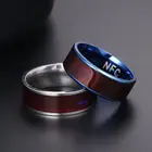 Умное кольцо унисекс NFC, многофункциональное кольцо из титановой стали с интеллектуальной цифровой технологией, модные ювелирные изделия, высококачественные подарки