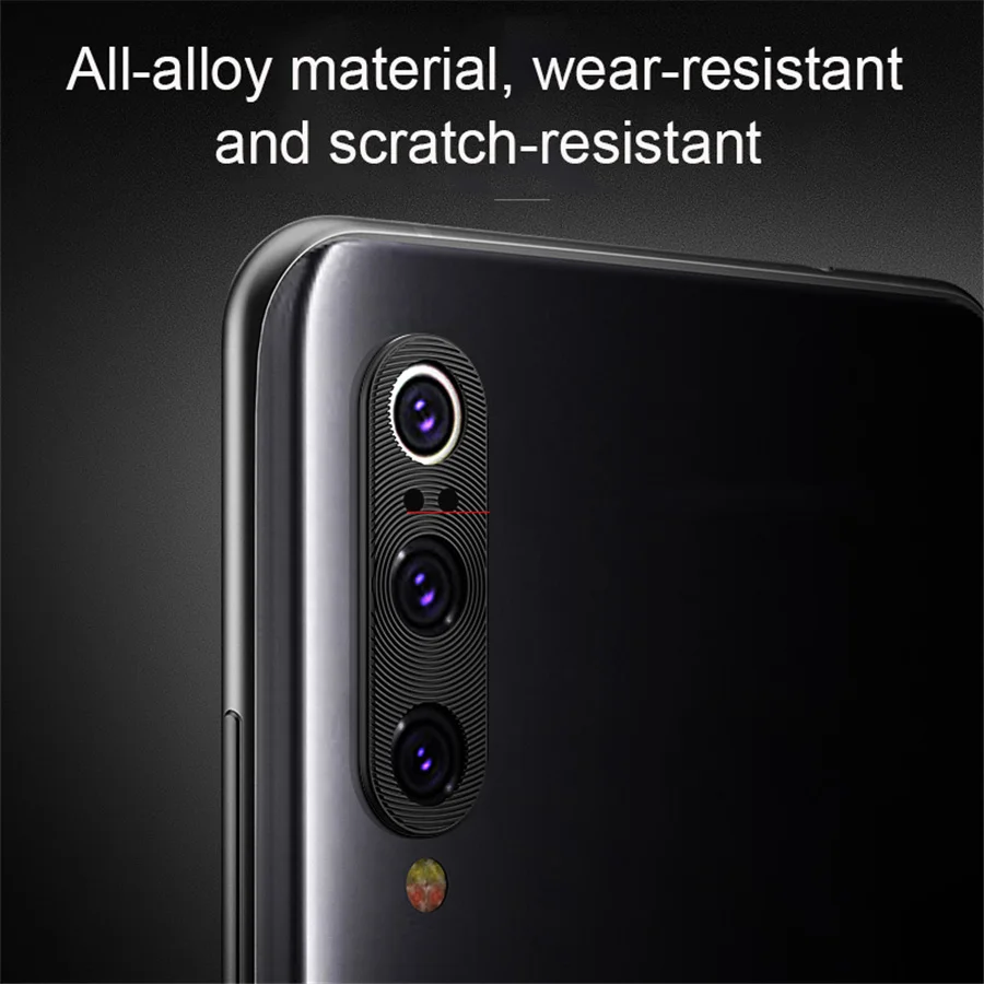 Защитный металлический кольцевой чехол для объектива камеры Xiaomi Redmi Note 8 7 K20 Pro Mi 9T