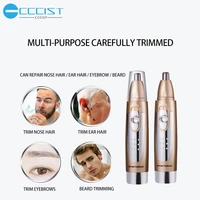 cccisst 4 in 1 electric nose ear trimmer for nose hair trimmer clipper waterproof lasting removal shaving beard trimmers tools
