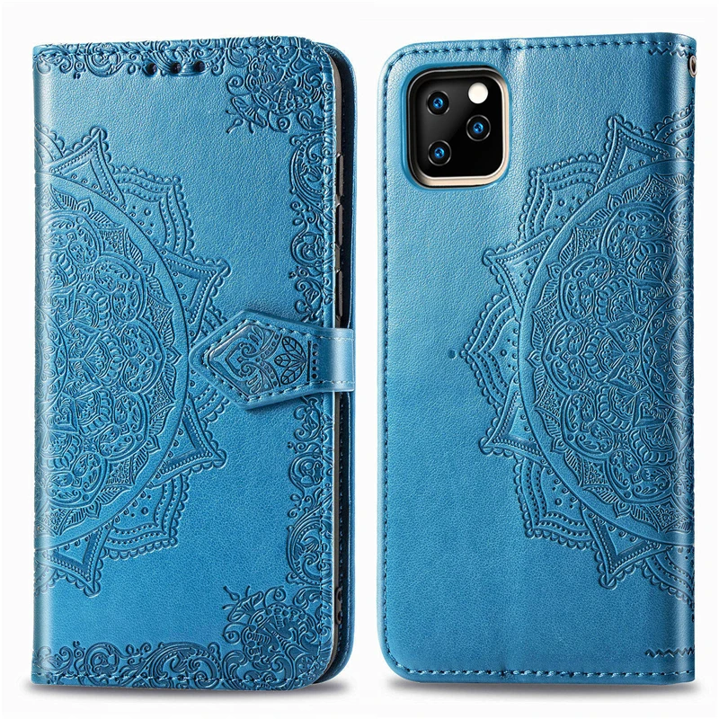 Чехол-книжка для iPhone 11 pro max XR XS Max X 6 6s 7 8 Plus кожаный | Мобильные телефоны и
