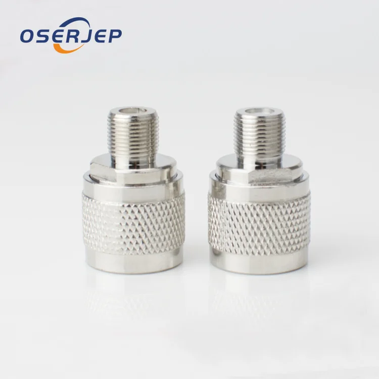 N Type штекер в F гнездовой разъем RF коаксиальный адаптер для GSM DCS 3G повторитель