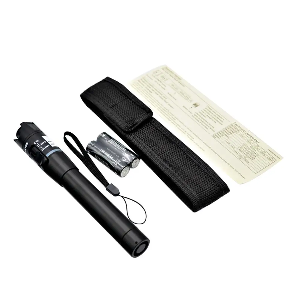 Мини волоконно оптический лазер Визуальный дефектоскоп 10 мВт Кабельный тестер