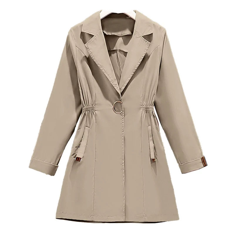 

2021 spring and autumn new style suit women's thin windbreaker casual fashion jacket