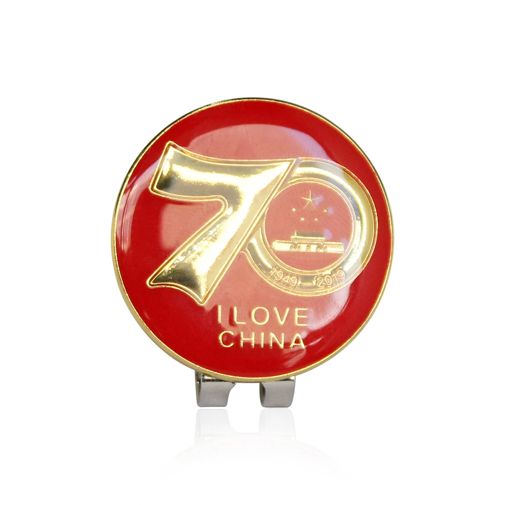 Новое поступление 1 18 &quotотметка для мяча гольфа с магнитной Кепка зажим гольф