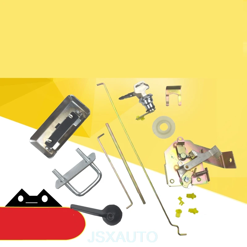 Замок дверной для экскаватора в сборе ручка аксессуары KOMATSU PC120 5/200 5/PC60 6|Панели и