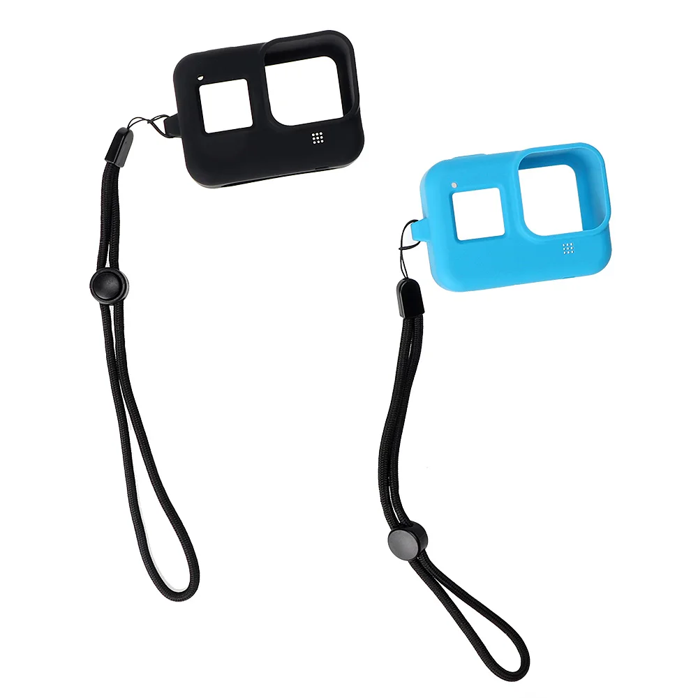 Мягкий силиконовый чехол для Gopro Hero 8 чехол черный синий защитный полный чехол для Gopro Hero 8 аксессуары для экшн-камеры