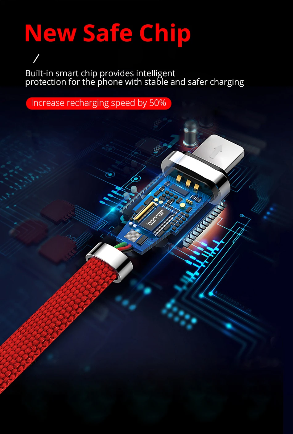 Jellico 1 м Micro Lightning type C USB кабель для быстрой зарядки для iPhone Xiaomi huawei кабель для передачи данных для мобильного телефона для usb type-C