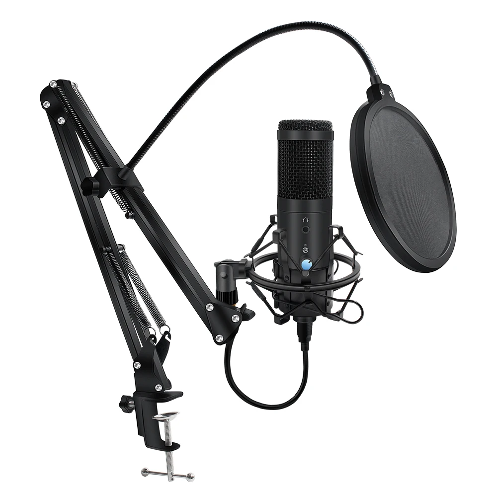 

Профессиональный студийный микрофон компьютер Usb D90 микрофон для Youtube конденсатор Usb Запись микрофон прямая трансляция