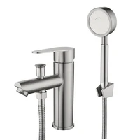 sus 304 washbasin hot and cold faucet multi function basin mixer g12 multi function interface tap shower set bidet set
